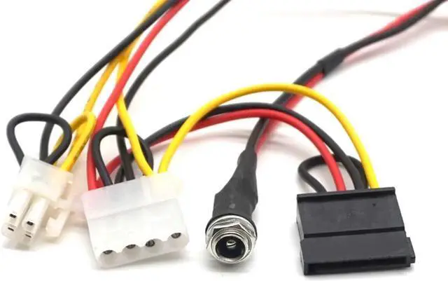 Alt view image 6 of 7 - DC 12V 160W 24-Pin ATX Switch PSU Car Auto Mini ITX Power Supply Module Cable