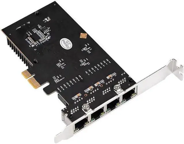 Alt view image 7 of 7 - PCI Express 10/100/1000Mb Network Card 1000Mbps PCIE X1 RJ45 Quad Gigabit Ethernet Network Adapter Lan NIC RTL8111H Chips for PC