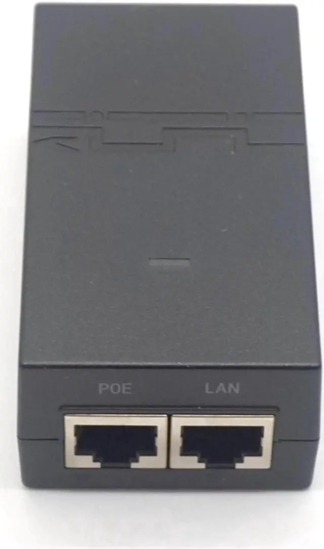 Alt view image 3 of 7 - POE Power Supply DC Adapter 48V Desktop POE Power Injector Ethernet Adapter Surveillance CCTV