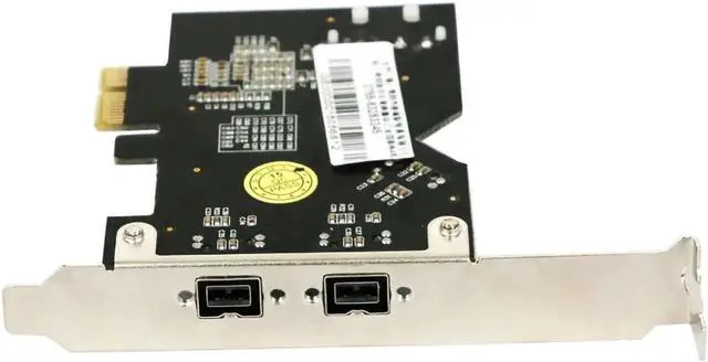 Alt view image 4 of 6 - PCI Express PCI-E x1 to 3 Ports 1394B Controller Card Add On Card for FireWire 800 IEEE 1394 B 2+1 Digital Camera Video Capture