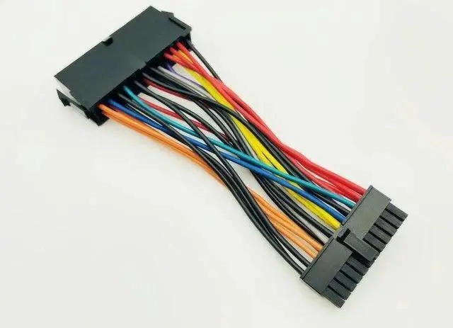 Alt view image 5 of 6 - 24Pin Female to Mini 24P Male Internal Power Adapter Converter Cable Wire for DELL 780 980 760 960 PC Match Common ATX PSU