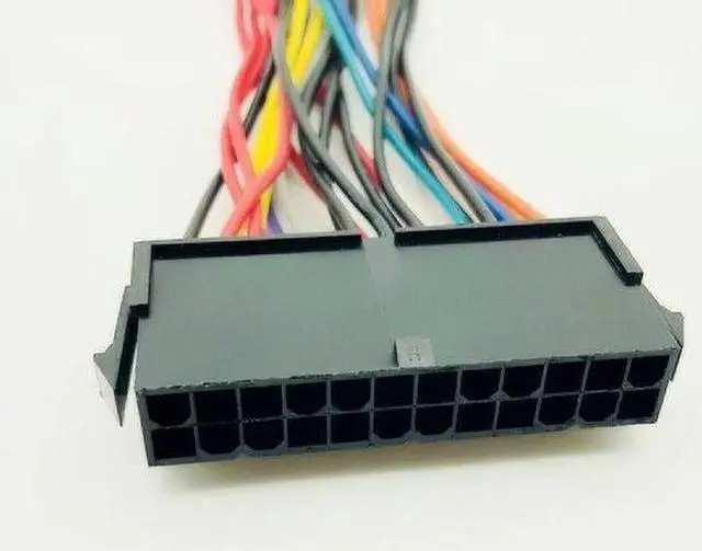 Alt view image 6 of 6 - 24Pin Female to Mini 24P Male Internal Power Adapter Converter Cable Wire for DELL 780 980 760 960 PC Match Common ATX PSU