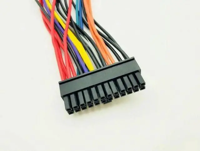 Alt view image 4 of 6 - 24Pin Female to Mini 24P Male Internal Power Adapter Converter Cable Wire for DELL 780 980 760 960 PC Match Common ATX PSU