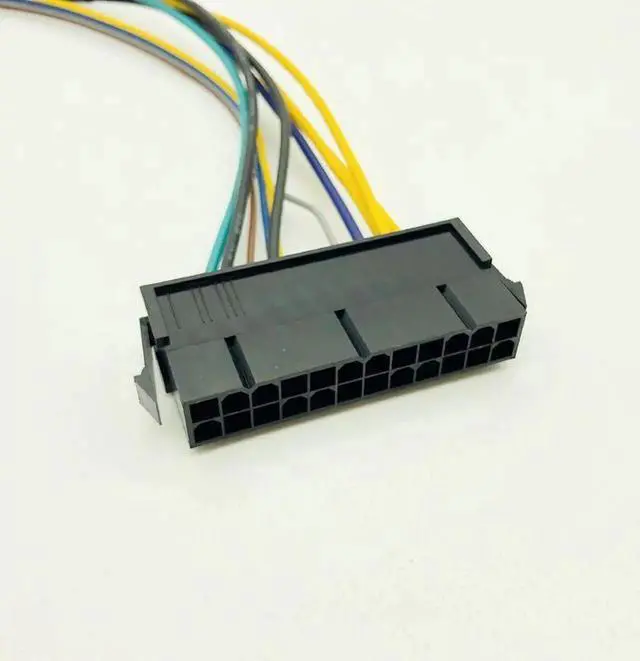 Alt view image 6 of 7 - 30CM Modular Power Supply Cable ATX 24Pin 24 Pin Female to 6Pin 6-Pin Male Mini 6Pin Connector for HP Elite 8100 8200 8300 800G1