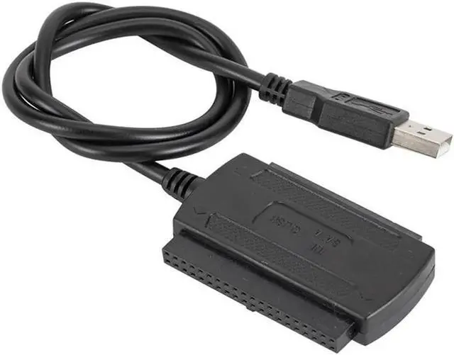 Alt view image 3 of 5 - USB 2.0 To SATA IDE Adapter Converter Cable For 2.5 3.5 Inch Hard Drive HD