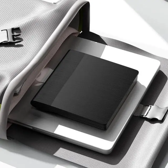 Alt view image 4 of 7 - External CD/DVD Drive for Laptop PC, Portable CD DVD Player USB 3.0 Type C Portable Optical Drive, External CD DVD Burner Compatible with Windows 10 11 Linux Mac OS