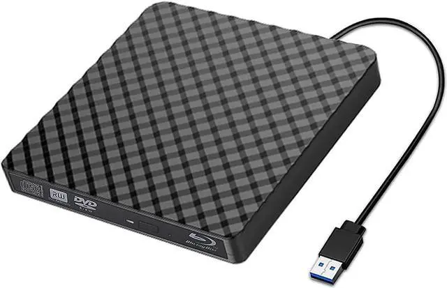 Alt view image 4 of 7 - External Blu ray Drive DVD/BD Player Read/Write Portable Blu-ray Drive USB 3.0 CD DVD Burner 3D Blu RAL Drive Compatible with/Win7/Win8/Win10/ Mac OS Blu ray Burner