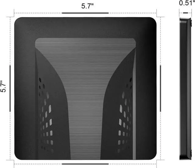 Alt view image 5 of 7 - Slim External CD DVD Drive, USB 3.0 Type-C External CD/DVD Drive, Portable CD DVD +/-RW Burner Fast Data Transfer, Plug & Play, Optical Drive for Laptop, Desktop Win11/10/8/7/XP, Linux, Mac OS