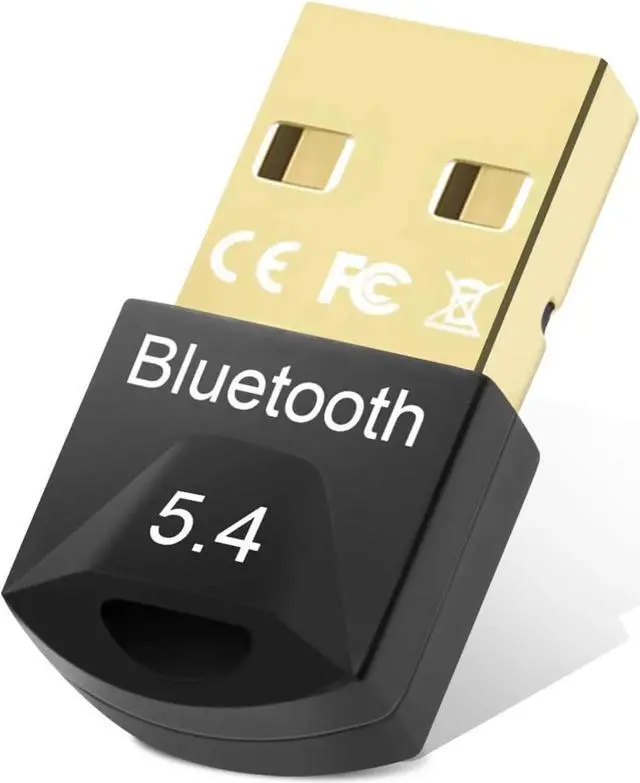 Main image of Bluetooth USB Adapter, Bluetooth 5.4 USB Dongle Adapter, Bluetooth BT5.4 USB Adapter, Bluetooth Adapter Dongle, Bluetooth Stick, Low Latency, Plug & Play (EDR & BLE), Support Windows 7/10/8.1/11