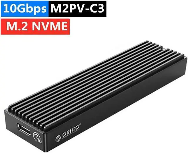 Main image of Type-C M.2 NGFF/NVME Solid State Drive Enclosure Box USB3.1 5/10Gbps External 2230/2242/2260/2280 SSD Case 5GB 10GB