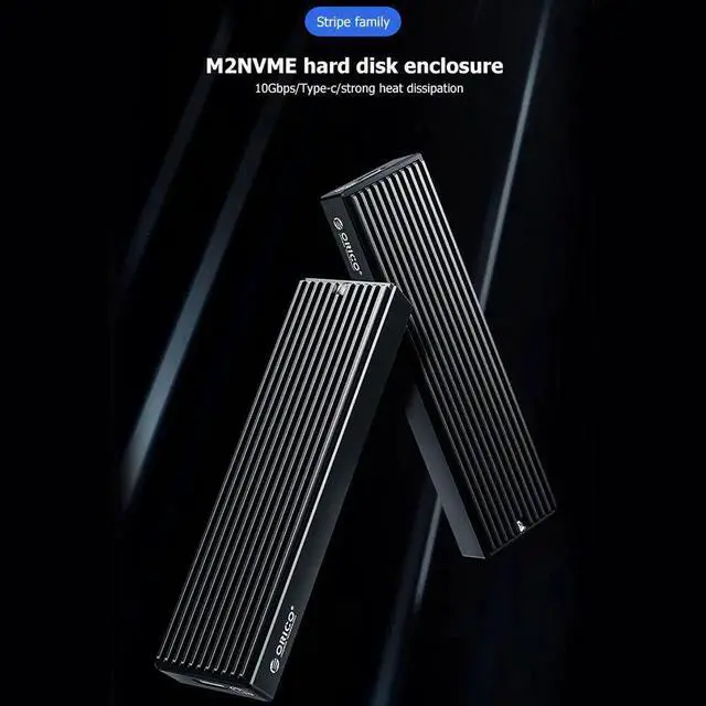 Alt view image 5 of 7 - Type-C M.2 NGFF/NVME Solid State Drive Enclosure Box USB3.1 5/10Gbps External 2230/2242/2260/2280 SSD Case 5GB 10GB