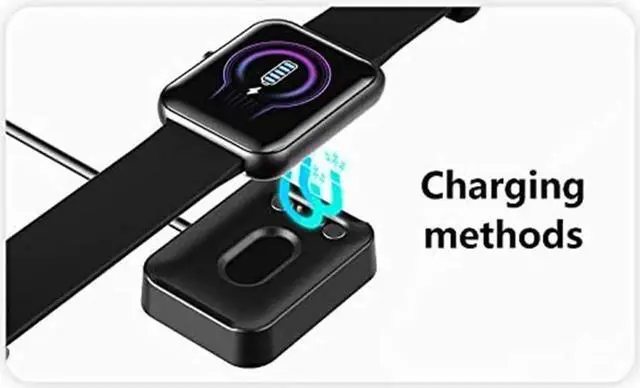 Alt view image 7 of 7 - Smartwatch Fitness Tracker with Heart Rate Blood Pressure Blood Oxygen Sleep Monitor, Drink Reminder Message Reminder Activity Tracker Smart Watch Pedometer Step Counter for Kids Man Women