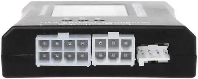 Alt view image 4 of 5 - Aomoproing New Digital LCD PC Computer Power Supply Tester 20/24 Pin 4 PSU ATX SATA HDD Testers