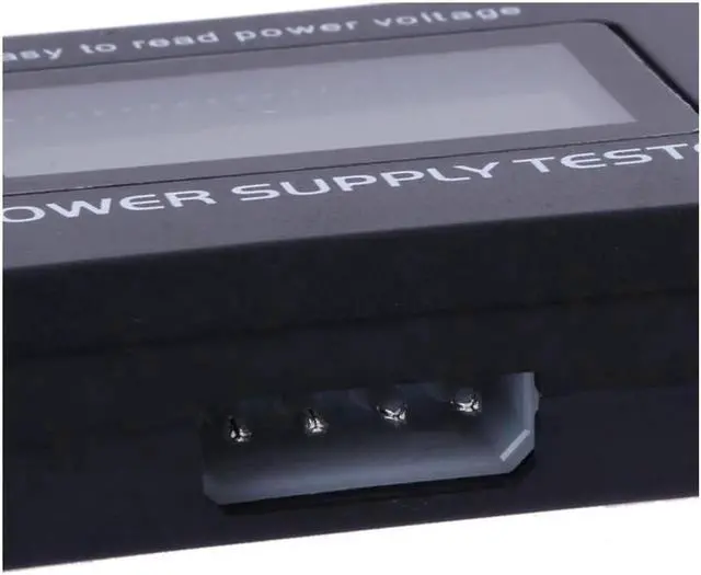 Alt view image 3 of 5 - Aomoproing New Digital LCD PC Computer Power Supply Tester 20/24 Pin 4 PSU ATX SATA HDD Testers