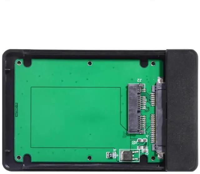 Alt view image 3 of 7 - Aomoproing USB 3.1 Type-C USB-C to 1.8 Inch Micro SATA 16pin 7+9 SSD for External Hard Disk Enclosure 5Gbps