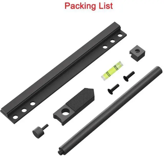 Alt view image 4 of 6 - Aomoproing GPU Support Bracket, Graphics Card Support, GPU Bracket Brace, Video Card Sag Holder Bracket, GPU Stand, Adjustable Anti Sag GPU Stand for Fan Aluminum 129mm