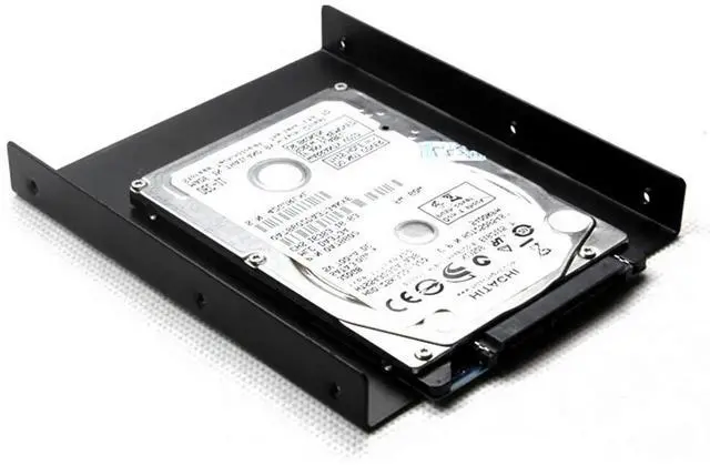 Alt view image 6 of 7 - Aomoproing HDD SSD Mounting Bracket 2.5 to 3.5 Adapter Hard Drive Holder (Pack of 2)