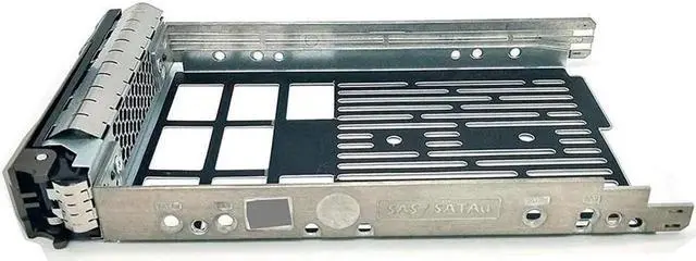 Alt view image 2 of 7 - Aomoproing New 2-Pack 3.5 Inch Hard Drive Tray Caddy for Dell 11th 12th 13th Poweradge Servers SAS SATA R310 T310 R410 T410 R415 R510