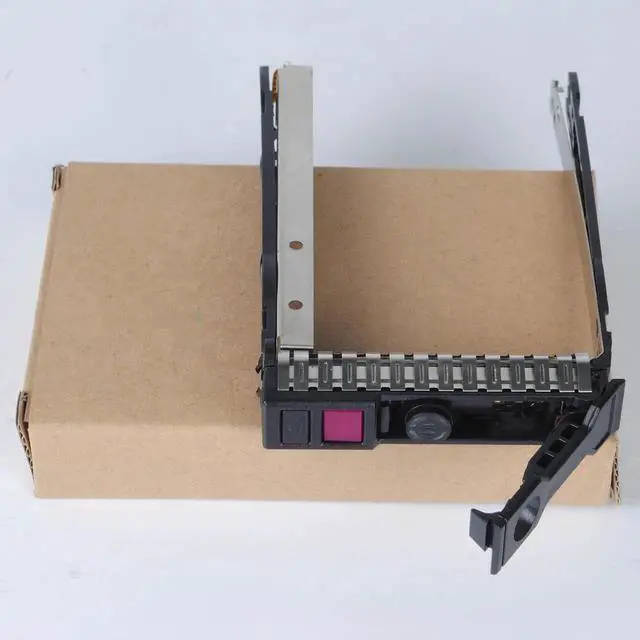 Alt view image 2 of 7 - Aomoproing 2.5" 727695-001 SAS/SATA/NVMe/SSD Drive Tray Caddy for HP Proliant Gen10 Servers