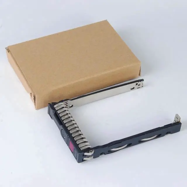 Alt view image 5 of 7 - Aomoproing 2.5" 727695-001 SAS/SATA/NVMe/SSD Drive Tray Caddy for HP Proliant Gen10 Servers