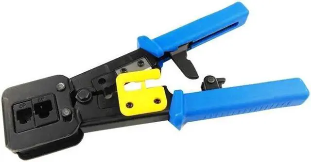 Alt view image 2 of 5 - Aomoproing Networking Pliers RJ45 RJ11 Crimping Cable Stripper Crimper RJ45 Pressing Line Clamp Pliers