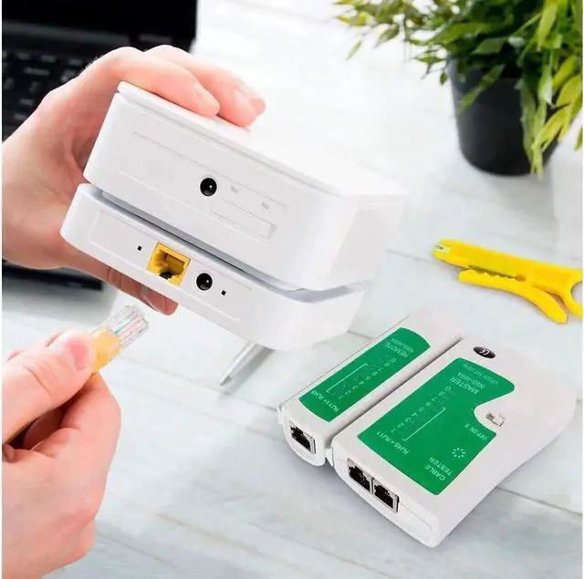 Alt view image 4 of 7 - Aomoproing Network Tool Kit for Cat5/5e, Black