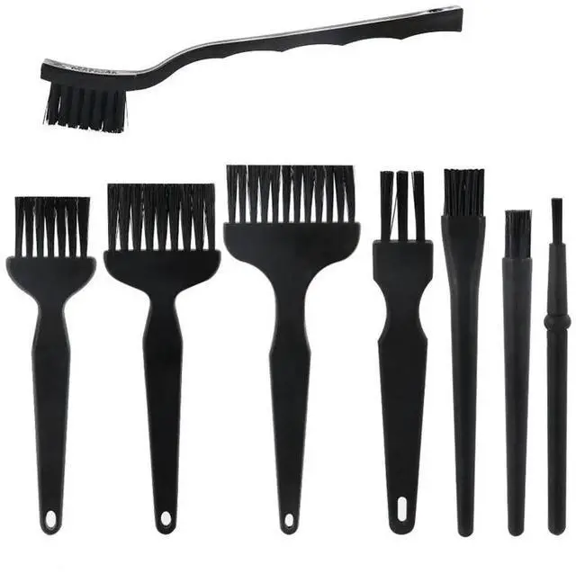 Main image of Aomoproing 8 pcs ESD Safe Anti Static Brush Set Detailing Cleaning Tool for Mobile Phone Tablet PCB BGA Repair Work
