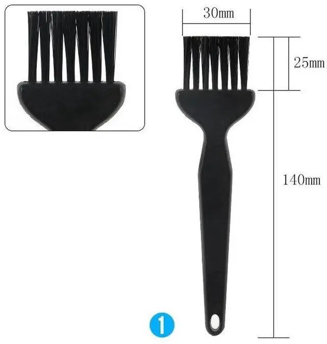 Alt view image 6 of 6 - Aomoproing 8 pcs ESD Safe Anti Static Brush Set Detailing Cleaning Tool for Mobile Phone Tablet PCB BGA Repair Work