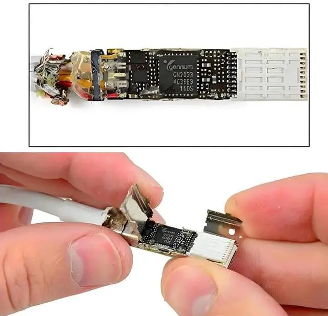 Alt view image 6 of 7 - Aomoproing 0.5m Thunder Bolt 2 Port to Thunder Bolt 2 Male to Male Video Data Cable for Mac Air Pro 2013 2014 2015 (50cm)