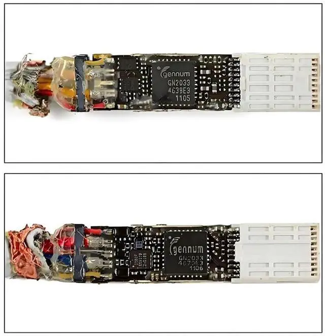 Alt view image 7 of 7 - Aomoproing 0.5m Thunder Bolt 2 Port to Thunder Bolt 2 Male to Male Video Data Cable for Mac Air Pro 2013 2014 2015 (50cm)
