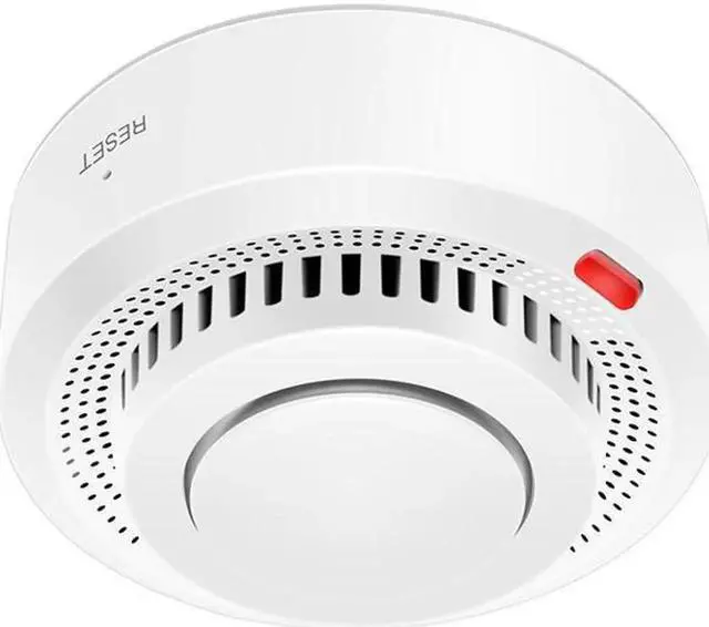 Alt view image 2 of 6 - Aomoproing Wifi Smoke Detector Smart Fire Alarm Sensor Wireless Security System Smart Life Tuya APP Control Smart Home for Home Kitchen / Store / Hotel / Factory