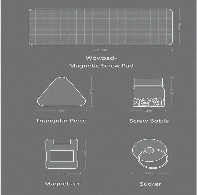 Alt view image 6 of 7 - Aomoproing Mini Electric Screwdriver, 3 LED Lights, Rechargeable Screwdriver Powered Cordless Electric Screwdriver Set with 56 Screw Bits, USB Charging Cable and Magnetizer