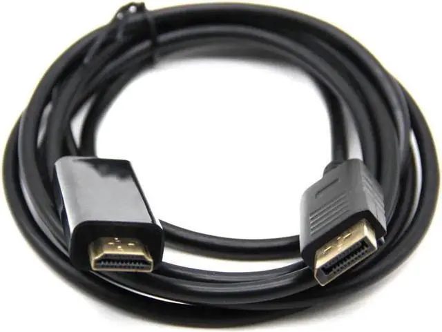 Main image of AOMOPROING DisplayPort to HDMI-compatible Cable 1.8M 1080P Display Port DP Cable for Connecting Laptop to HDTVs Projector