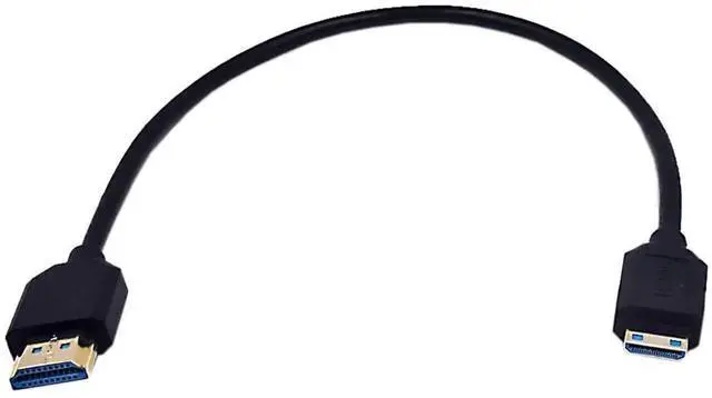 Main image of AOMOPROING 1ft Mini HDMI to HDMI 8K@60Hz Ultra HD Cable, 3D 48Gpbs Straight Mini HDMI 2.1 Version Male to Straight HDMI 2.1 Version Male Adapter Cable for Xbox PS4 PS5 TV Switch, Support 4K@120Hz