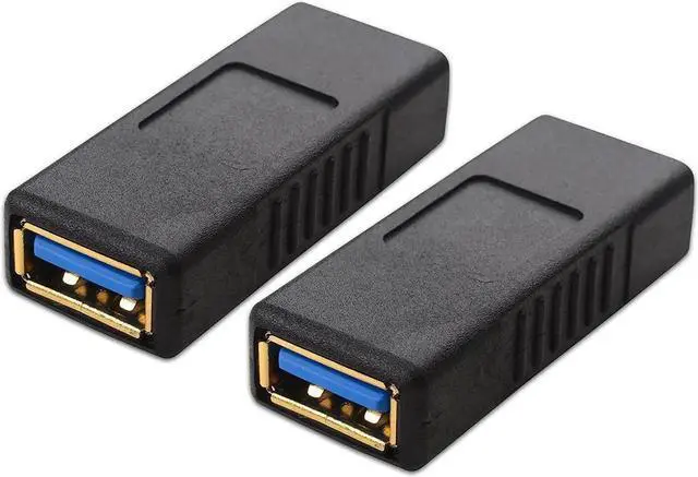 Main image of Aomoproing 2-Pack USB 3.0 Coupler USB Female to Female Adapter Gender Changer