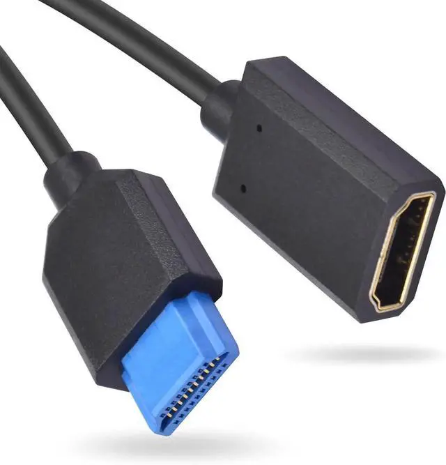 Main image of AOMOPROING 8K HDMI Extender Cable 1Feet/30CM, 48Gbps Short HDMI Extension Cable, Ultra High Speed HDMI Male to Female Adapter Cable Supports 8K@60Hz, 4K@144Hz,2K@240Hz for TV, HDR, HDCP