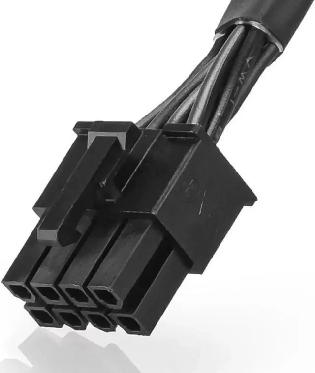 Alt view image 4 of 7 - Aomoproing PCI-E 8pin to Dual 8(6+2)Pin Power Supply Cable PCIe 8 Pin 1 to 2 Spliter ATX 8pin PSU to GPU PCIE 8Pin for RM1000 RM850 RM750 RM650 RM550 RM450