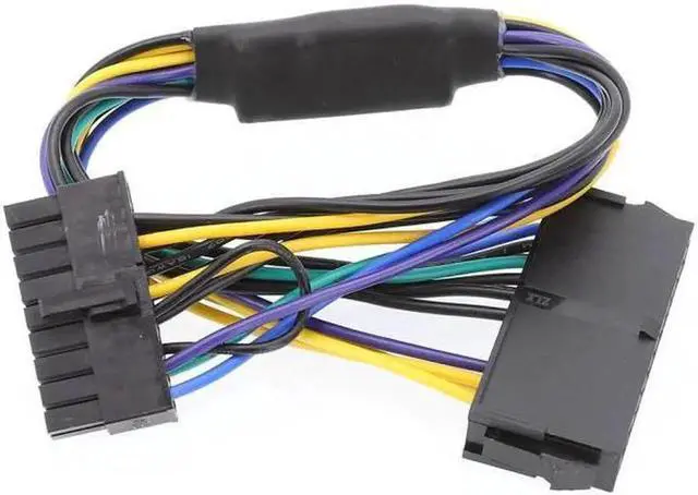 Alt view image 2 of 2 - ATX 24Pin to 18Pin Adapter power adapter cable 18AWG 0.3M motherboard extension cable for HP Z420/Z620