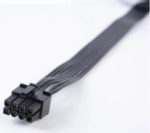 Alt view image 3 of 6 - Aomoproing  PCI express 8pin to Dual 6+2Pin Power supply Cable PCIe 8 Pin 1 to 2 Spliter For CX850M CX750M CX600M CX500M CX430M PSU