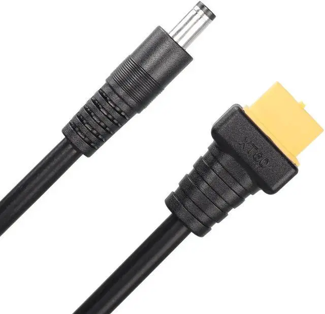 Alt view image 6 of 6 - Aomoproing   XT60 Adapter Cable - XT60 Female to Male DC 5.5mm X 2.1mm Power Cable for Fatshark & Skyzone FPV Monitors(M/FDC5521) 2pcs