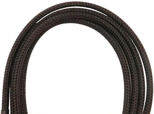 Alt view image 3 of 5 - 4 Pin PWM 1 to 4 Fan Splitter Cable, Black Sleeved Case Fan Braided Adapter Cable Converter Y Splitter for Computer PC CPU Cooling Fan ATX Case 4-Pin/3-Pin Extension Power Cable 10 Inches