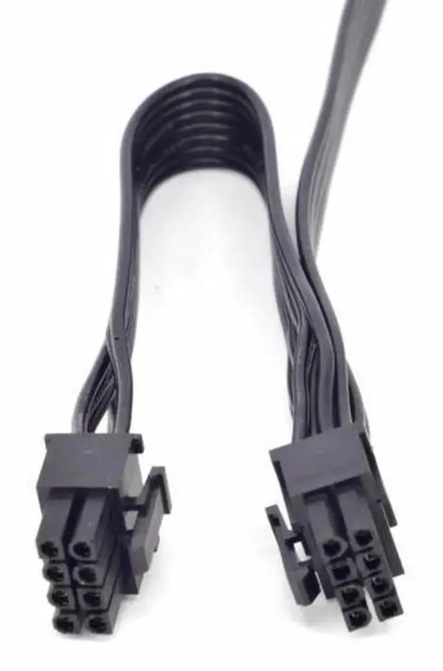 Alt view image 2 of 2 - Aomoproing   PSU 8Pin to Dual 8pin(6+2) Pin PCIe Modular Power Supply Cable for C.orsair RM X