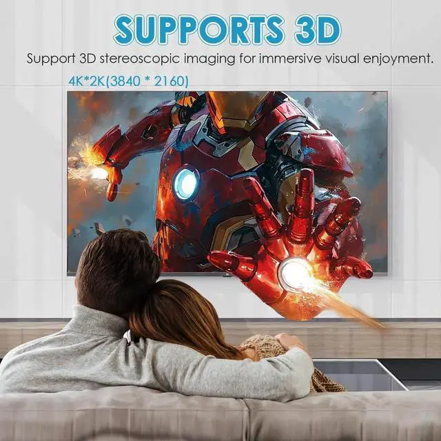 Alt view image 5 of 7 - AOMOPROING HDMI Extension Cable Left Angle 1.5 Feet 4K HDMI Extender Cable Male to Female Adapter Cord 90 Degree HD Video Converter Short Wire for Monitor, Laptop, Projector, HDTV