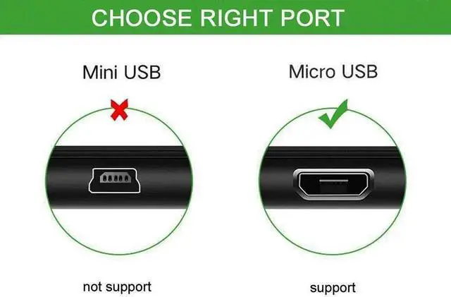 Alt view image 6 of 7 - Aomoproing Audio Charging Cable 2 in1 Aux Cord Micro USB Male to USB Male 3.5mm Aux Standard Audio Plug Jack Connection Cable for Bluetooth Speaker with Micro USB Port 3.28Ft