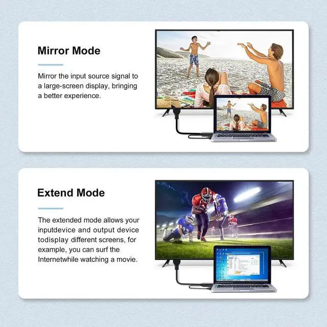 Alt view image 4 of 7 - AOMOPROING 4K@60Hz HDMI to DisplayPort Cable Adapter/Converter with USB Power, Male to Female HDMI to DP Adaptor for Monitor, Support HDMI2.0 HDCP2.2, Compatible with , PS5, NS, Mac Mini(NOT USB Port)