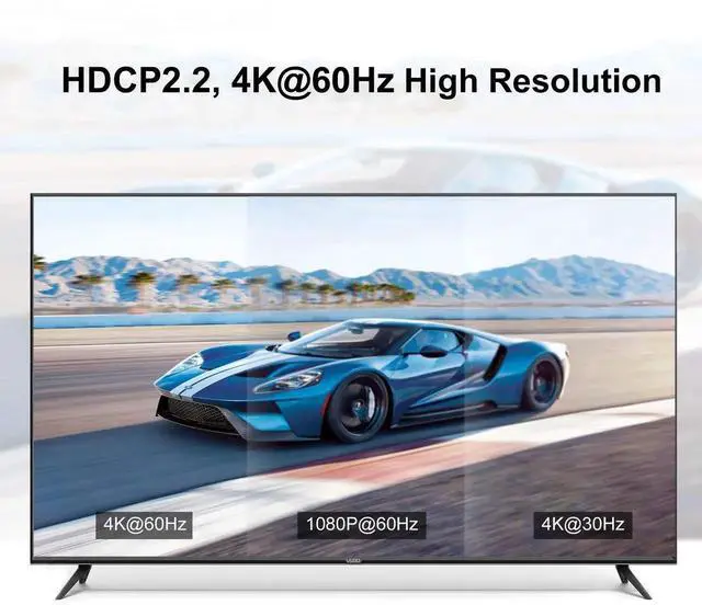 Alt view image 6 of 7 - AOMOPROING 4K@60Hz HDMI to DisplayPort Cable Adapter/Converter with USB Power, Male to Female HDMI to DP Adaptor for Monitor, Support HDMI2.0 HDCP2.2, Compatible with , PS5, NS, Mac Mini(NOT USB Port)