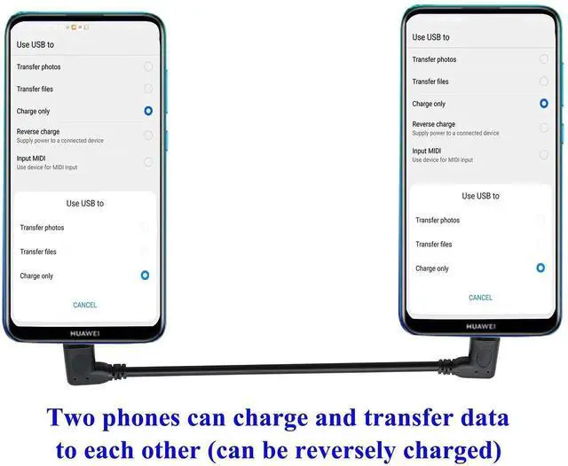 Alt view image 5 of 7 - 90 Degree USB 3.1 Type C Male to Male Gen 2 (10Gbps) Connector Extension Cable, Supports Charging, Data, Audio, Video Cable for New MacBook Pro 2017,USB-C Hub,Type-C Devices,Laptops(20cm-M/M)