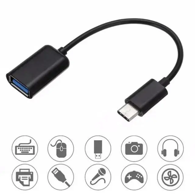 Alt view image 7 of 7 - Aomoproing USB C to USB Adapter,2 Pack USB Type C Male to USB 3.0 A Female OTG Cable Converter Compatible with MacBook Pro/Air 2020 2019, Pad Pro 2021, Samsung Galaxy S21 S20 S20+ Ultra Note 10 Black
