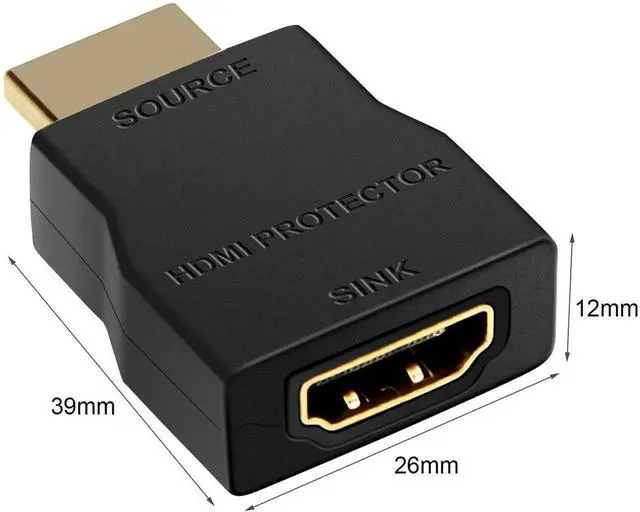 Alt view image 3 of 7 - AOMOPROING HDMI Surge Protector, Mini Portable HDMI 1.4 Protector for ESD and Surge Protection, Support HDCP 4K 30Hz - 1 Pack