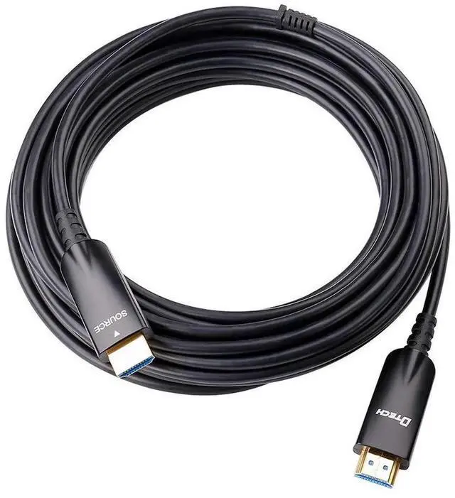 Alt view image 6 of 6 - AOMOPROING 25ft Fiber Optic HDMI Cable 4K 60Hz 1080p HD Video 3D ARC HDCP CEC High Speed Long Cord for Computer Monitor TV Projector (25 Feet, Black)